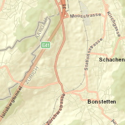 Schachen Street Map