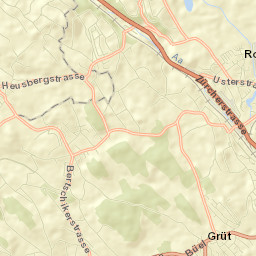 Wetzikon / Robenhausen Street Map