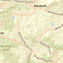 Bäretswil Street Map