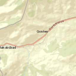 Gonten Street Map