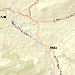 Appenzell Street Map
