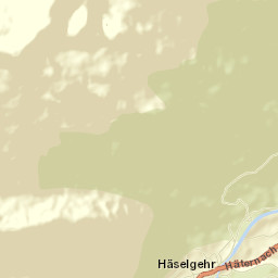Häselgehr Street Map
