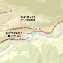 Sankt Veit im Pongau Street Map