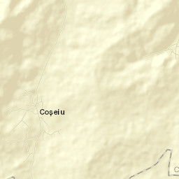 Comuna Coşeiu Street Map