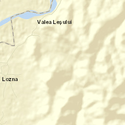 Comuna Lozna Street Map