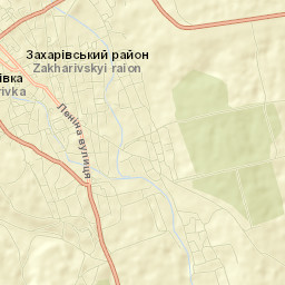 Zakharivka Street Map