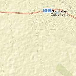 Zatyshshya Street Map