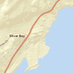 Silver Bay Street Map
