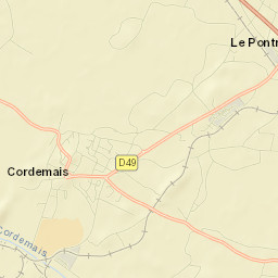 Cordemais Street Map