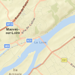 Mauves-sur-Loire Street Map