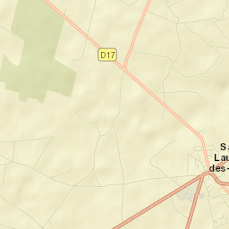 Saint-Laurent-des-Autels Street Map
