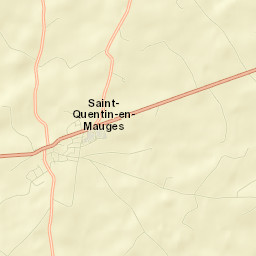 Saint-Quentin-en-Mauges Street Map