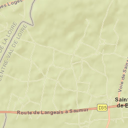 Saint-Nicolas-de-Bourgueil Street Map