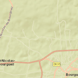 Bourgueil Street Map