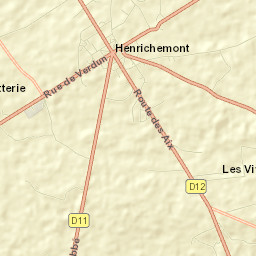 Henrichemont Street Map