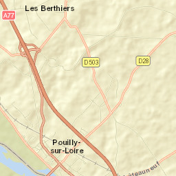 Pouilly-sur-Loire Street Map