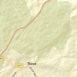Thise Street Map
