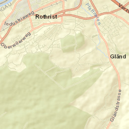 Rothrist Street Map