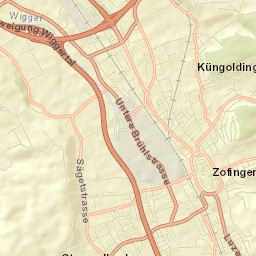 Zofingen Street Map