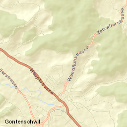 Bezirk Kulm Street Map