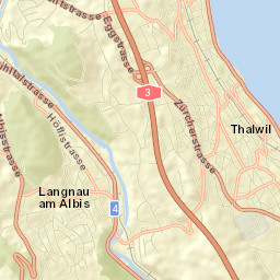 Langnau / Vitaquartier Street Map