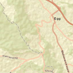 Hinteregg Street Map