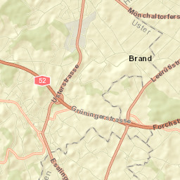 Mönchaltorf / Dorf Street Map