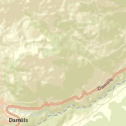 Damüls Street Map