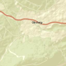 Obsteig Street Map