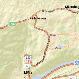 Obermieming Street Map