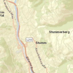 Ried im Zillertal Street Map