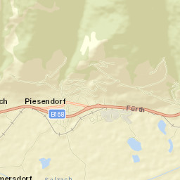 Piesendorf Street Map