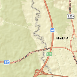 Markt Allhau Street Map
