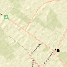 Pilis Street Map