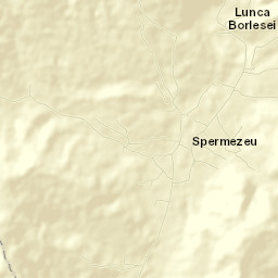 Comuna Spermezeu Street Map