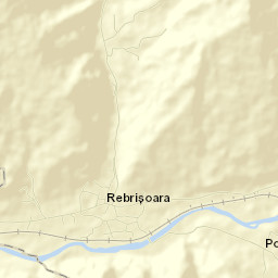 Rebrişoara Street Map