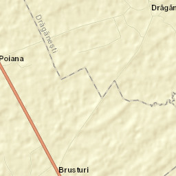 Drăgănești Street Map