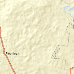 Popricani Street Map