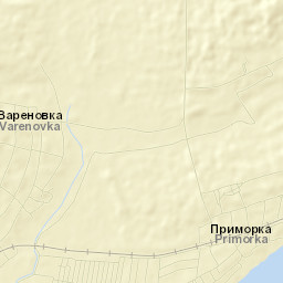 Primorka Street Map