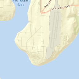 Wollochet Street Map