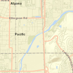 Pacific Street Map