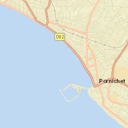 Pornichet Street Map