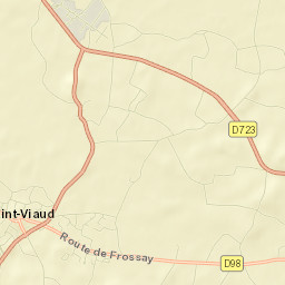 Saint-Viaud Street Map