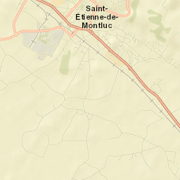 Saint-Étienne-de-Montluc Street Map