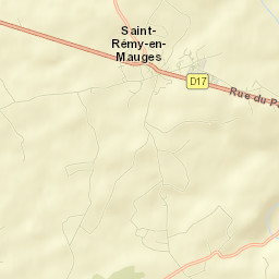 Saint-Rémy-en-Mauges Street Map