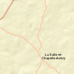La Salle-et-Chapelle-Aubry Street Map