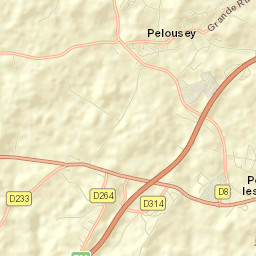 Pelousey Street Map