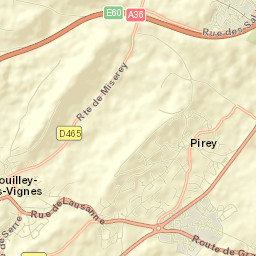 Serre-les-Sapins Street Map