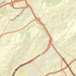 École-Valentin Street Map