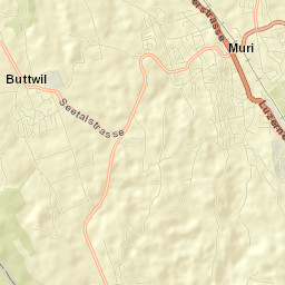 Buttwil Street Map